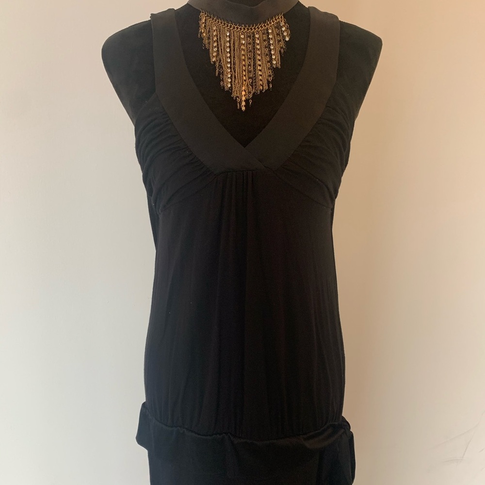 Bebe black stretchy dress